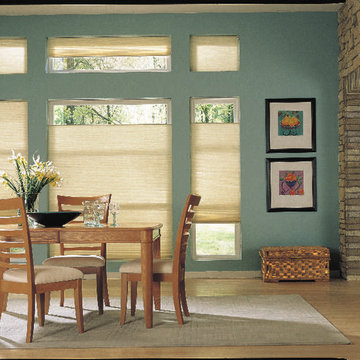 Cellular Shades Can Be Positioned Anyway You Choose