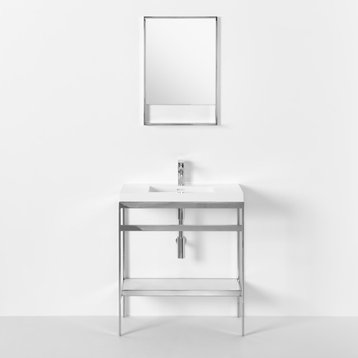 C Console Metro Series, Polished, 36x18
