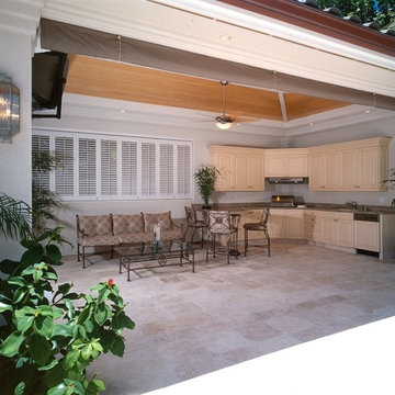 Hawaiian Outdoor Patio Tile Designs