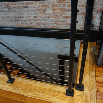 Shape Fitness Cable Wire Railing Job, Worthington, Ohio