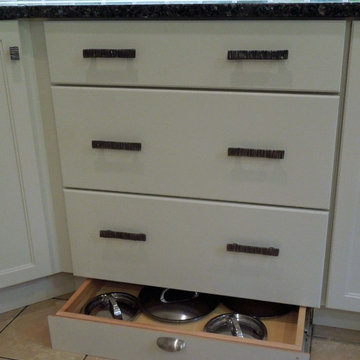Toe Kick Drawer Storage