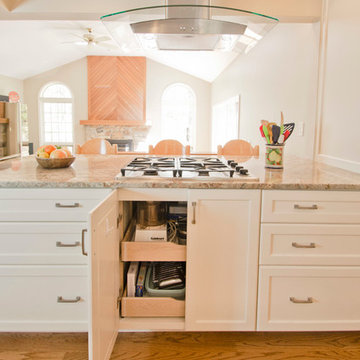 Open Concept Kitchen and Living Area