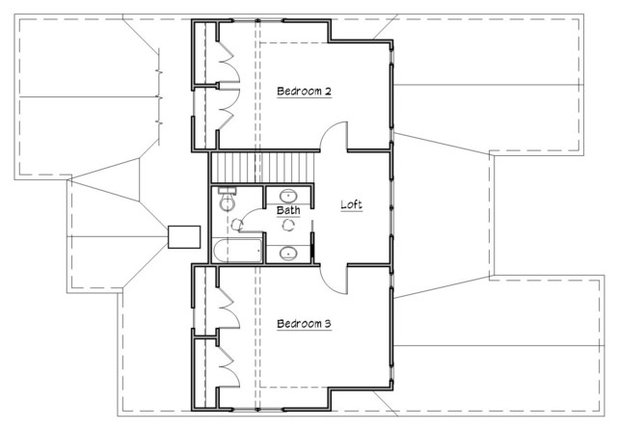 Transitional Floor Plan by Studio Z Architecture