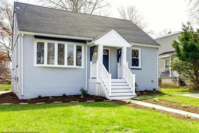 This is an example of a traditional home in Baltimore.