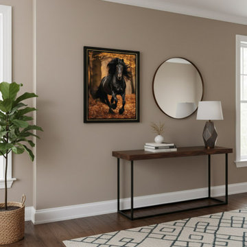 A Brush with Freedom Transitional Wall Art