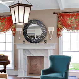Priority Home & Design - Flat Swag Valance on Rings - Select From 500+ Fabrics - Valances