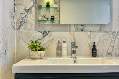 Modern bathroom in London.