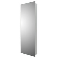 Corner Series Medicine Cabinet, 14"x36", Polished Edge