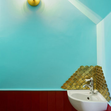 Royal Opera House Inspired Downstairs Bathroom
