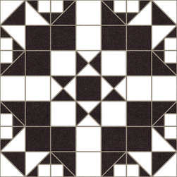 Arcade Harrow Black & White TIle - Wall & Floor Tiles