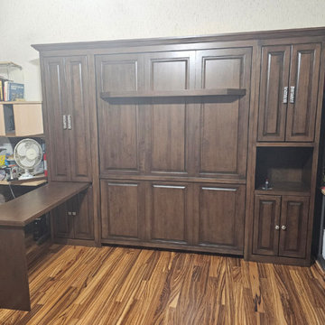 Murphy Bed Reimagined & Redesigned! Easily Have Your Guest Room Be Dual-Use
