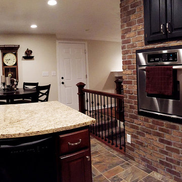 Old Mill Thin brick Kitchen - Cafe Mocha