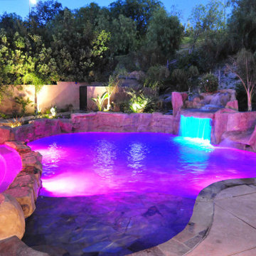 Grotto Party Pool
