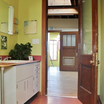My Houzz: A "Big Beige Box" Becomes a Colorful Live/Work Home
