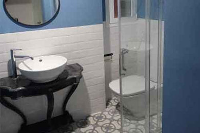 Baldosas Hidráulicas baños | Bathroom cement tiles