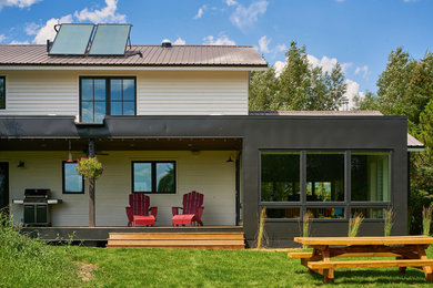 Inspiration for a cottage exterior home remodel in Other