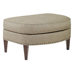 Hickory Chair Ottomans and Benches - Footstools And Ottomans