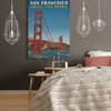 "San Francisco Icon" Painting Print on Wrapped Canvas, 16x24