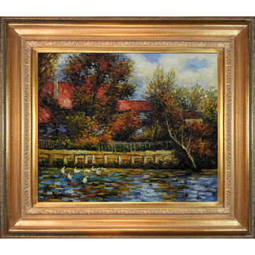 Renoir - Duck Pond Oil Painting