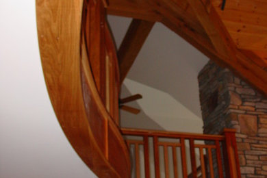 Arts and crafts staircase photo in Other