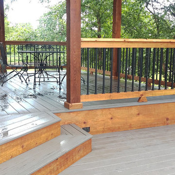 Covered Deck in Cedar