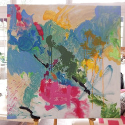 Art - Original Abstract Paintings 36 x 36 - Paintings