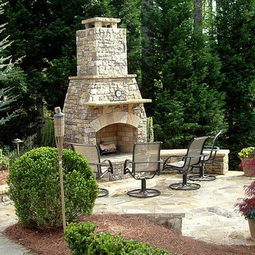 Outdoor Fireplaces and Fire Pits