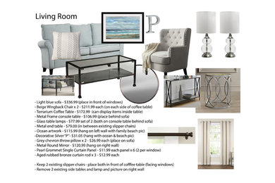 E-Designed Living Room