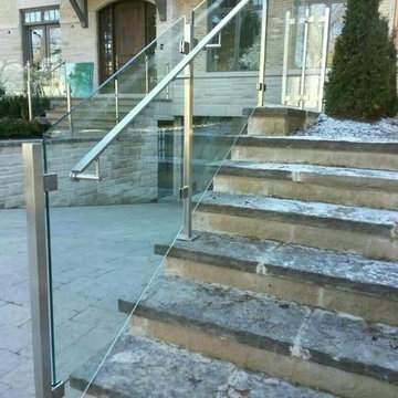 Stair and Deck Glass Rail