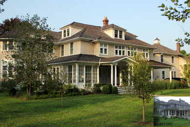 Traditional exterior home idea in New York