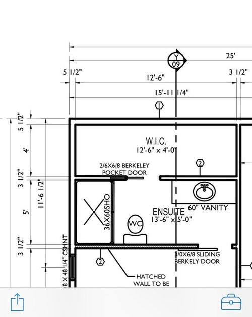 6x6 bathroom layout