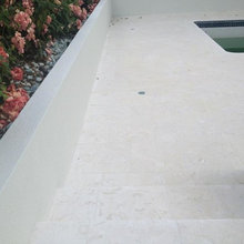 Front porch material and pool?