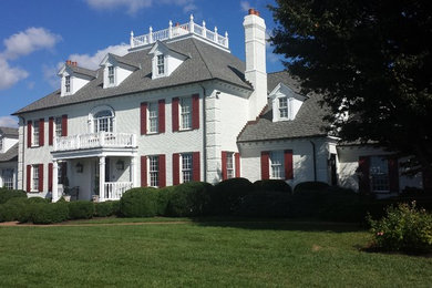 Inspiration for a timeless exterior home remodel in Baltimore