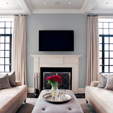 Upper East Side Penthouse Living Room