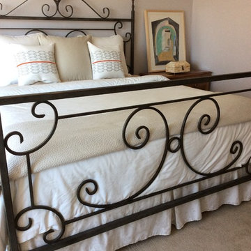 A master bedroom with a serene ambience, equal  parts grandeur & comfort .