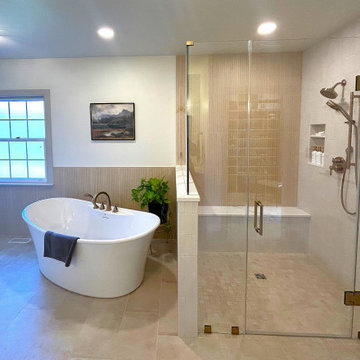Best bathroom & walk-in closet remodel in Frederick by Talon Construction Inc