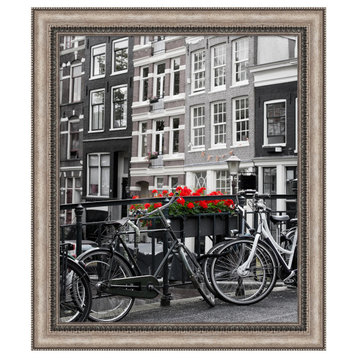Amanti Art Lyla Ornate Silver Photo Frame Opening Size 20x24"