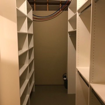 Daughters Walk-in Closet & Basement Storage Closet