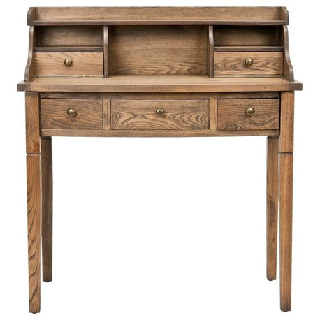 Safavieh Landon Writing Desk, Oak