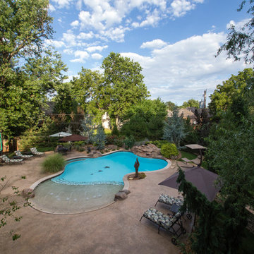 Free Form Gunite Pool