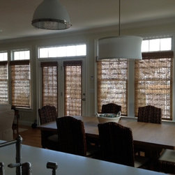 Woven Wood Shades - Roman Shades