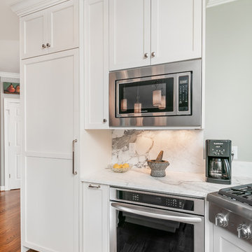 A New Bay Window addition makes a great functional kitchen with great views