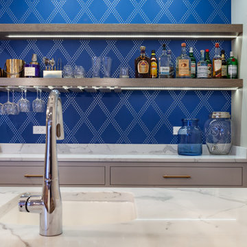 Basement Recreation and Bathroom Remodel in Hinsdale, Illinois