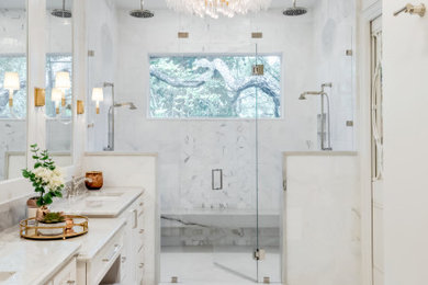 Inspiration for a timeless bathroom remodel in Austin