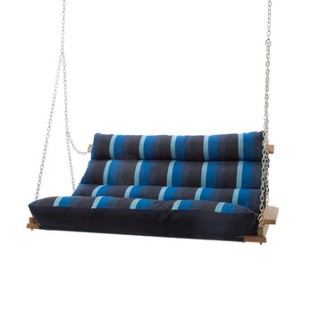 Deluxe Cushioned Double Swing, Gatreway Indigo