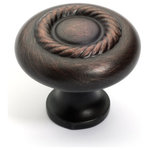 Dynasty Hardware - Super Saver K-5104 Rope Cabinet Knob, Oil Rubbed Bronze - The K-5104-FB Super Saver Rope Cabinet Knob offers great value and quality that is equal to other brand names at a much lower price.