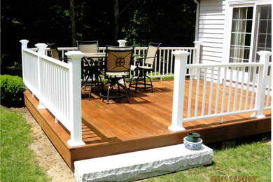 Inspiration for a timeless patio remodel in Boston