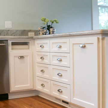 Full Home Custom Cabinets - Kitchen, Living Room, and Laundry Room