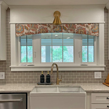 Vacation Lodge Whole House Window Treatments