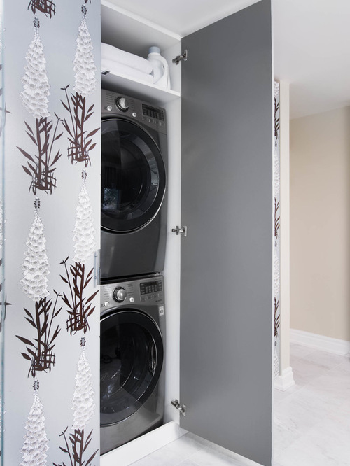 Hidden Washing Machine | Houzz